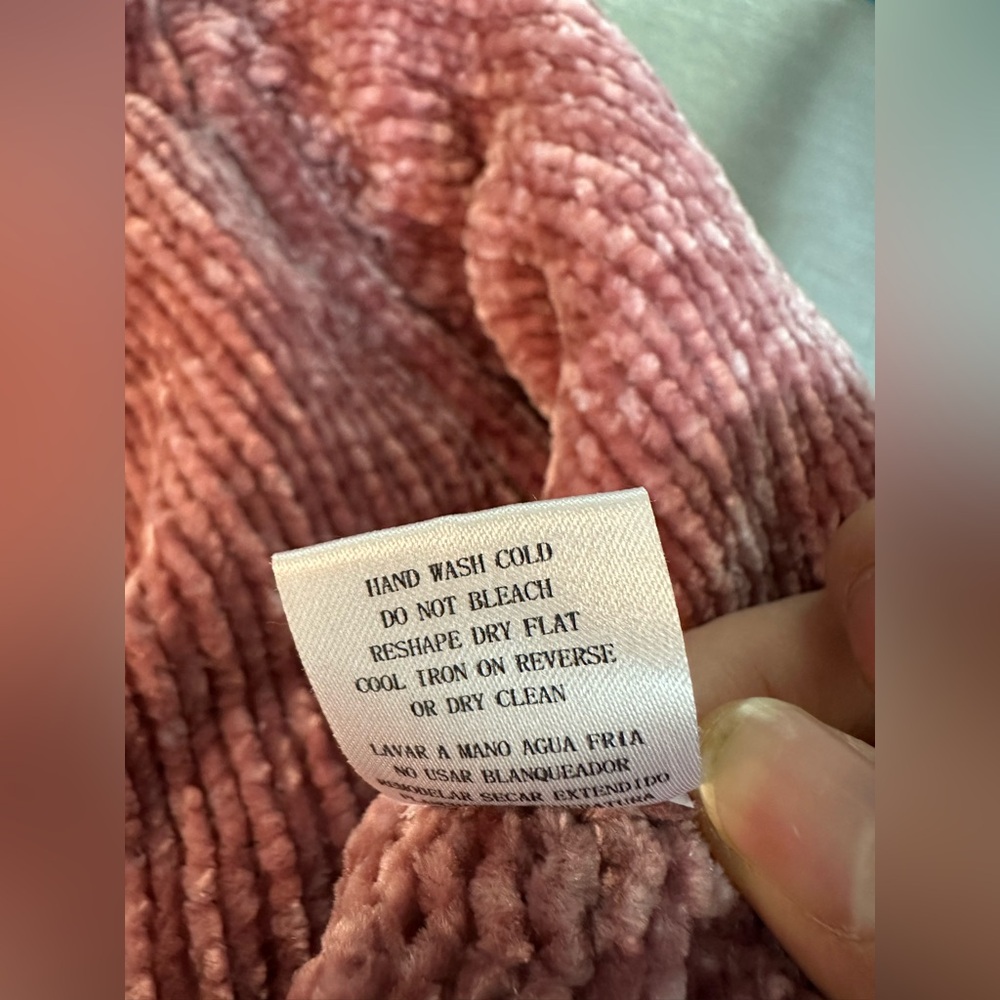 Sloan Rouge Cozy Mauve Cardigan with Front Pockets - Picture 7 of 7